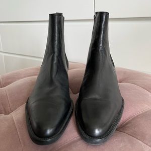 Ralph Lauren black Chelsea boots